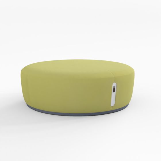 ロビーソファー 円形 コンセント付き