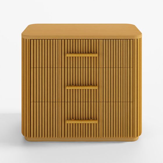 Arhaus Finnley Wood Three-Drawer Chest