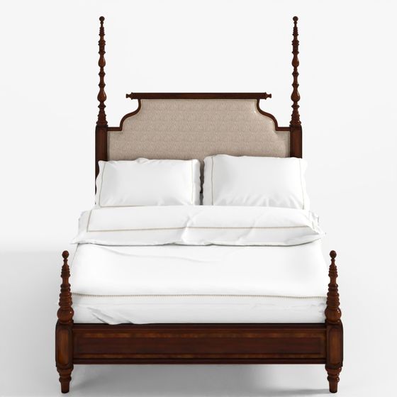 15909 Free SketchUp Bed Model Download