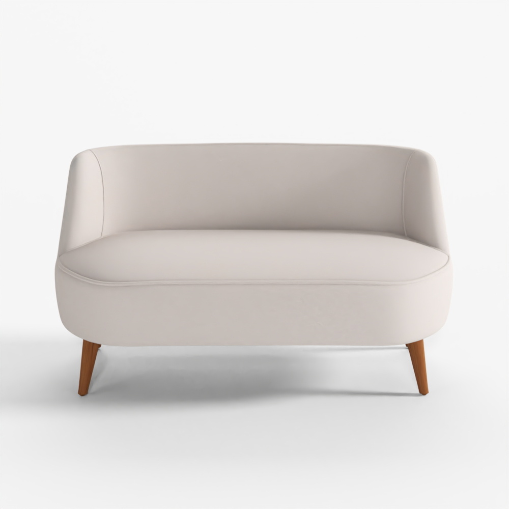 Divanetto Ryles con gambe rastremate