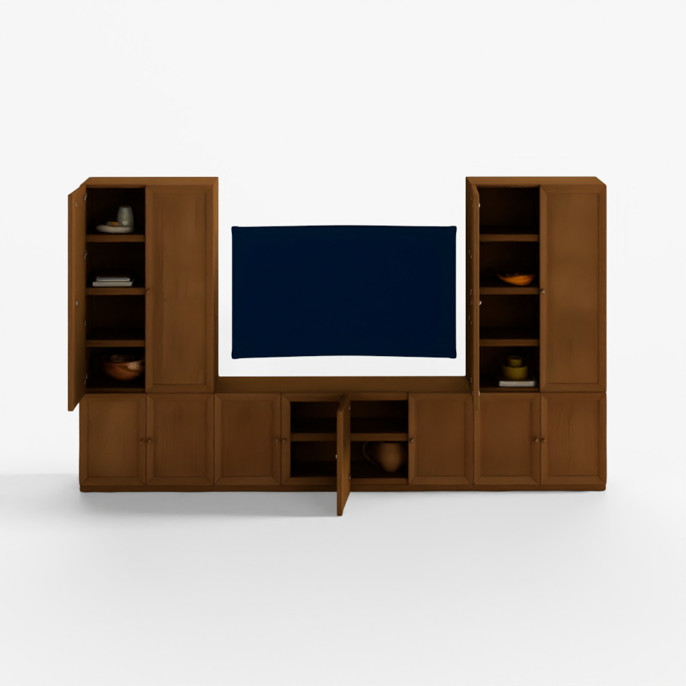 Nason Modular Media Cabinet Set