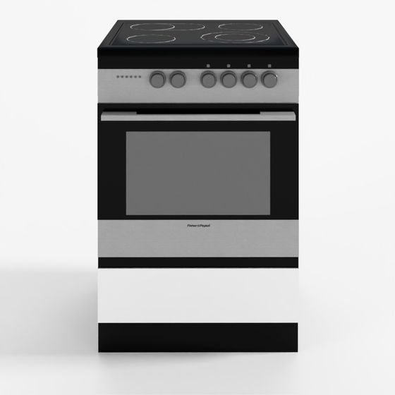 Integrated stove oven