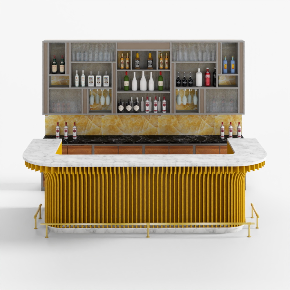 Bar with Backrest
