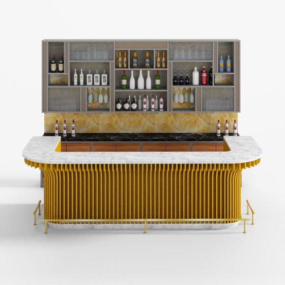 Bar with Backrest