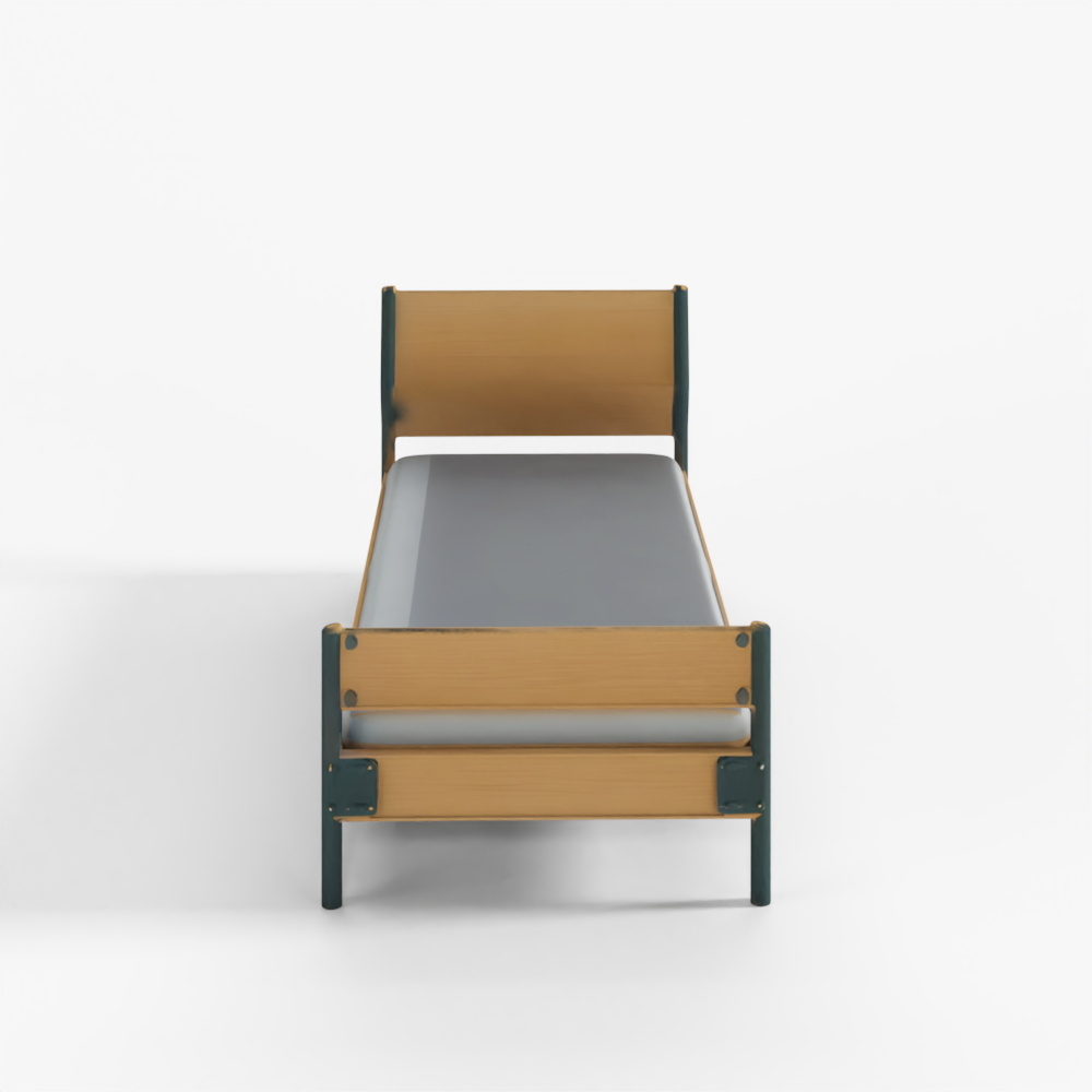 シングルベッド スチールフレーム