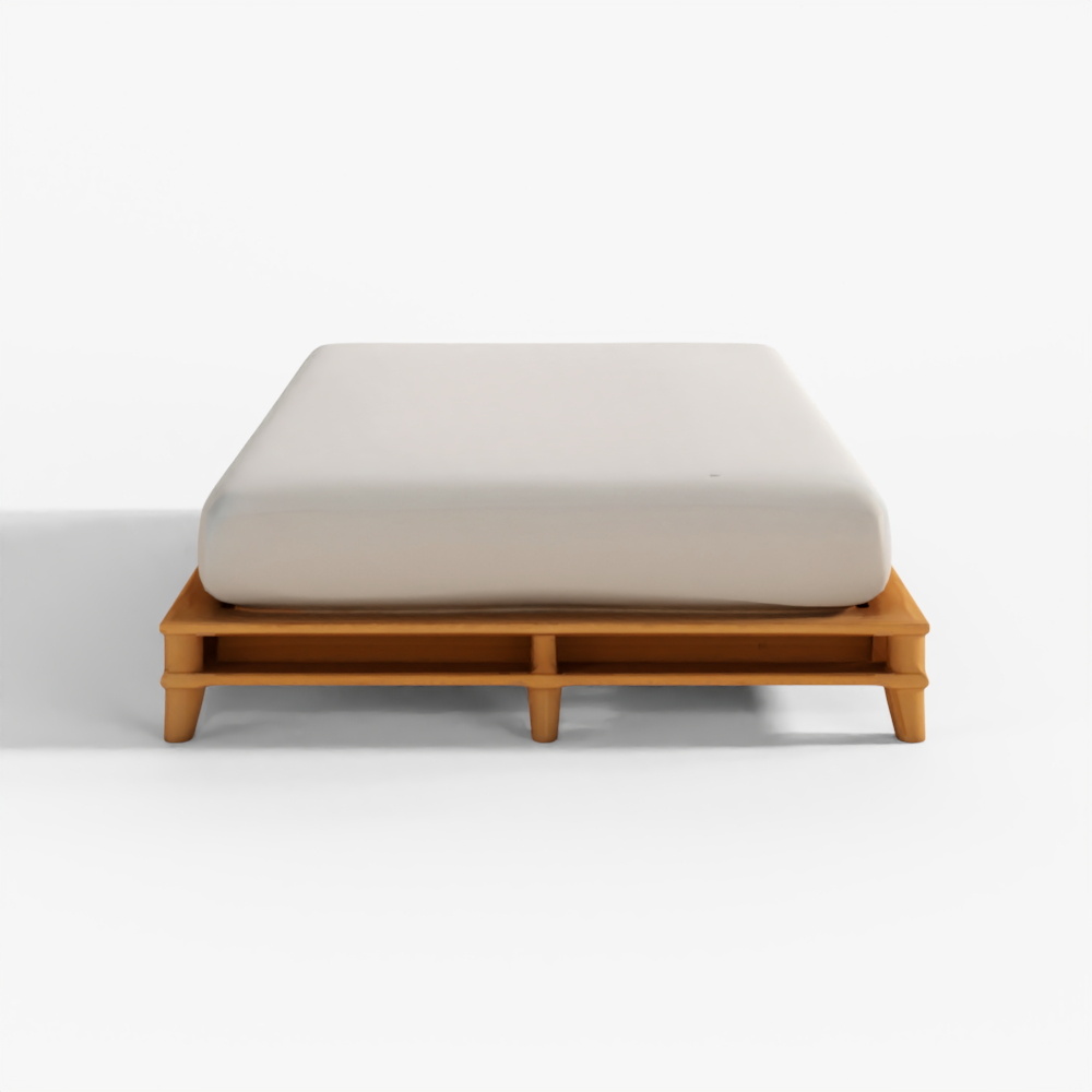 すのこベッド　ロータイプ