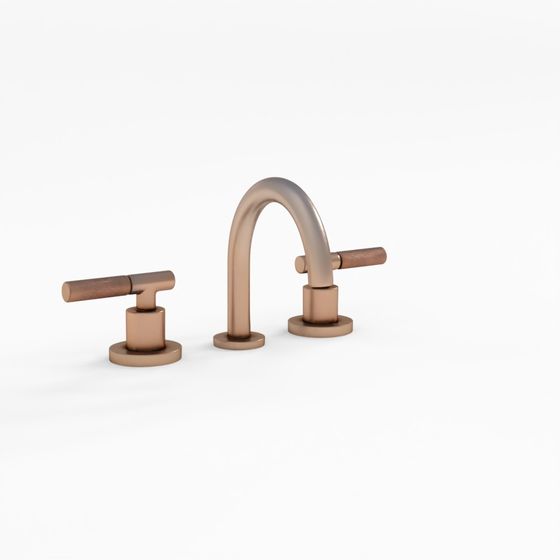 Crewe Knurled Faucet in Bronze