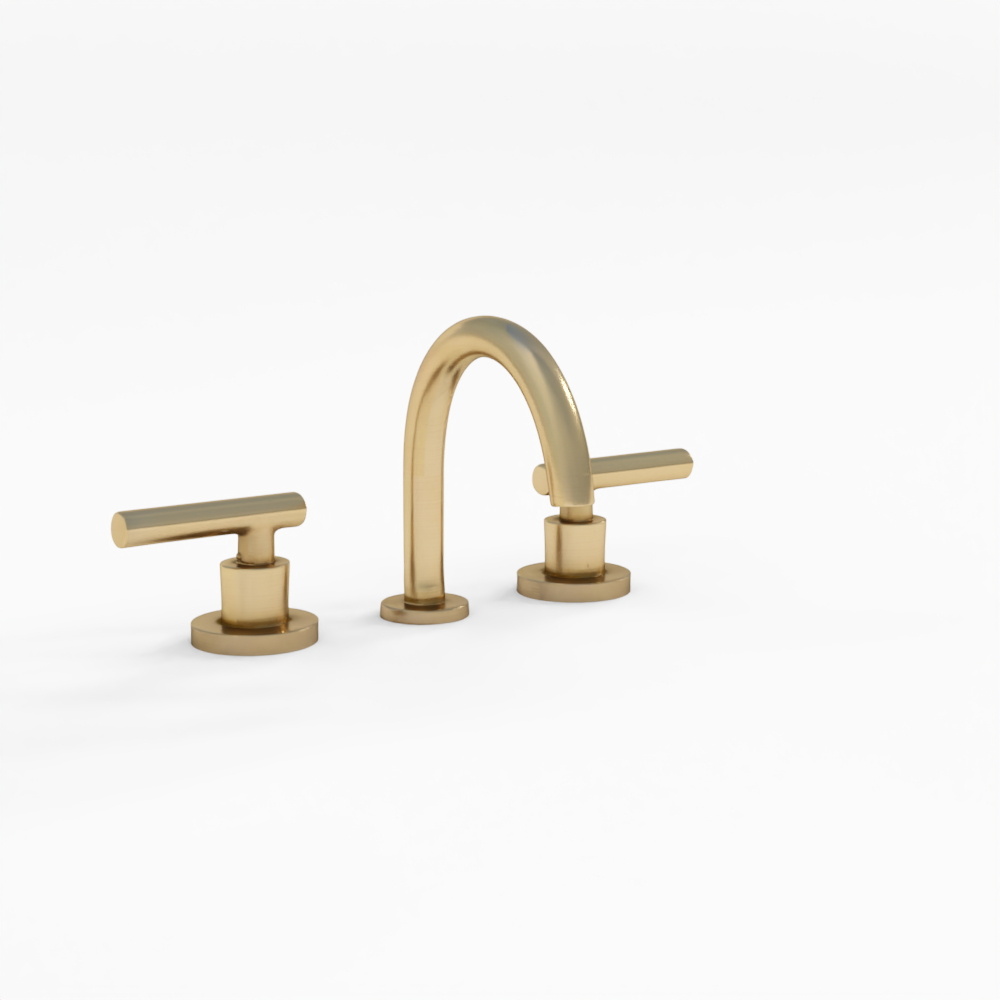 Crewe Smooth Faucet in Antique Brass
