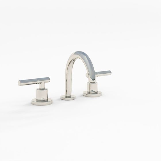 Crewe Knurled Faucet in Polished Nickel
