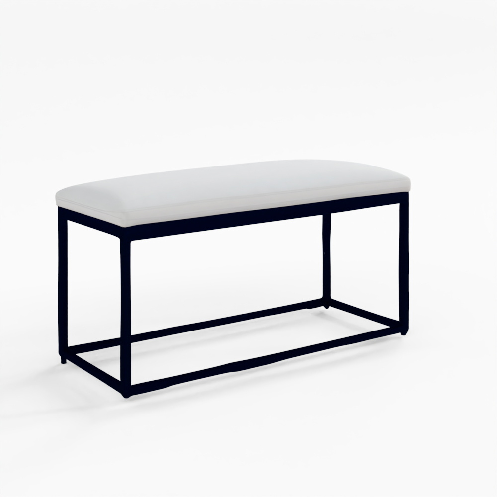 ベンチ メタルフレーム