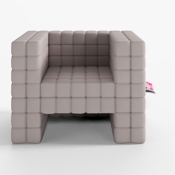Cuboid Block Armchair