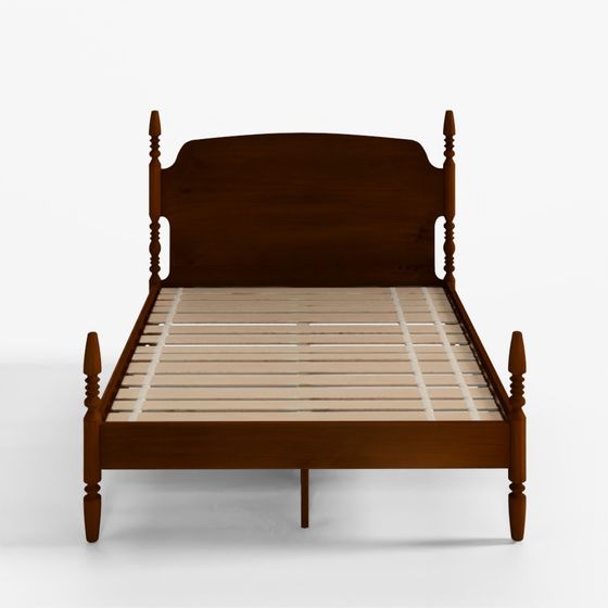 ウォーカーエジソン トラディショナル ヴィヴィアン 簡単組立 無垢木材ベッド