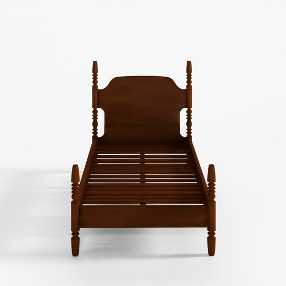 ウォーカーエジソン トラディショナル ヴィヴィアン 簡単組立 無垢材 ツイン