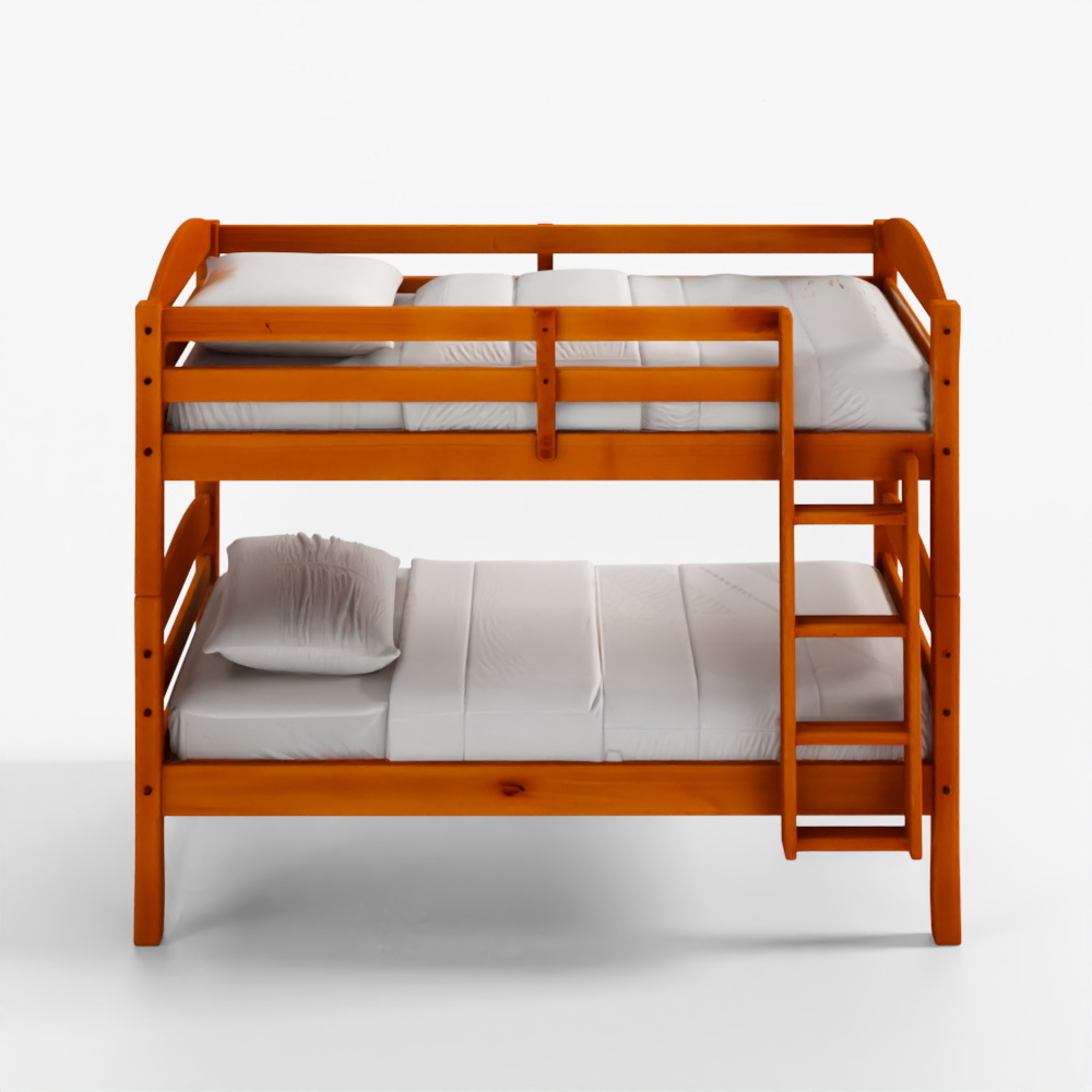 ウォーカーエジソン キャロライナ トランジショナル 無垢材 ツインオーバーツイン バンクベッド