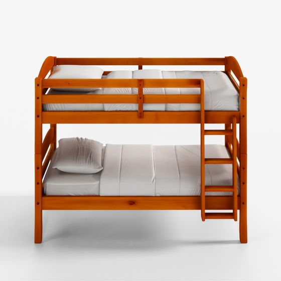 ウォーカーエジソン キャロライナ トランジショナル 無垢材 ツインオーバーツイン バンクベッド