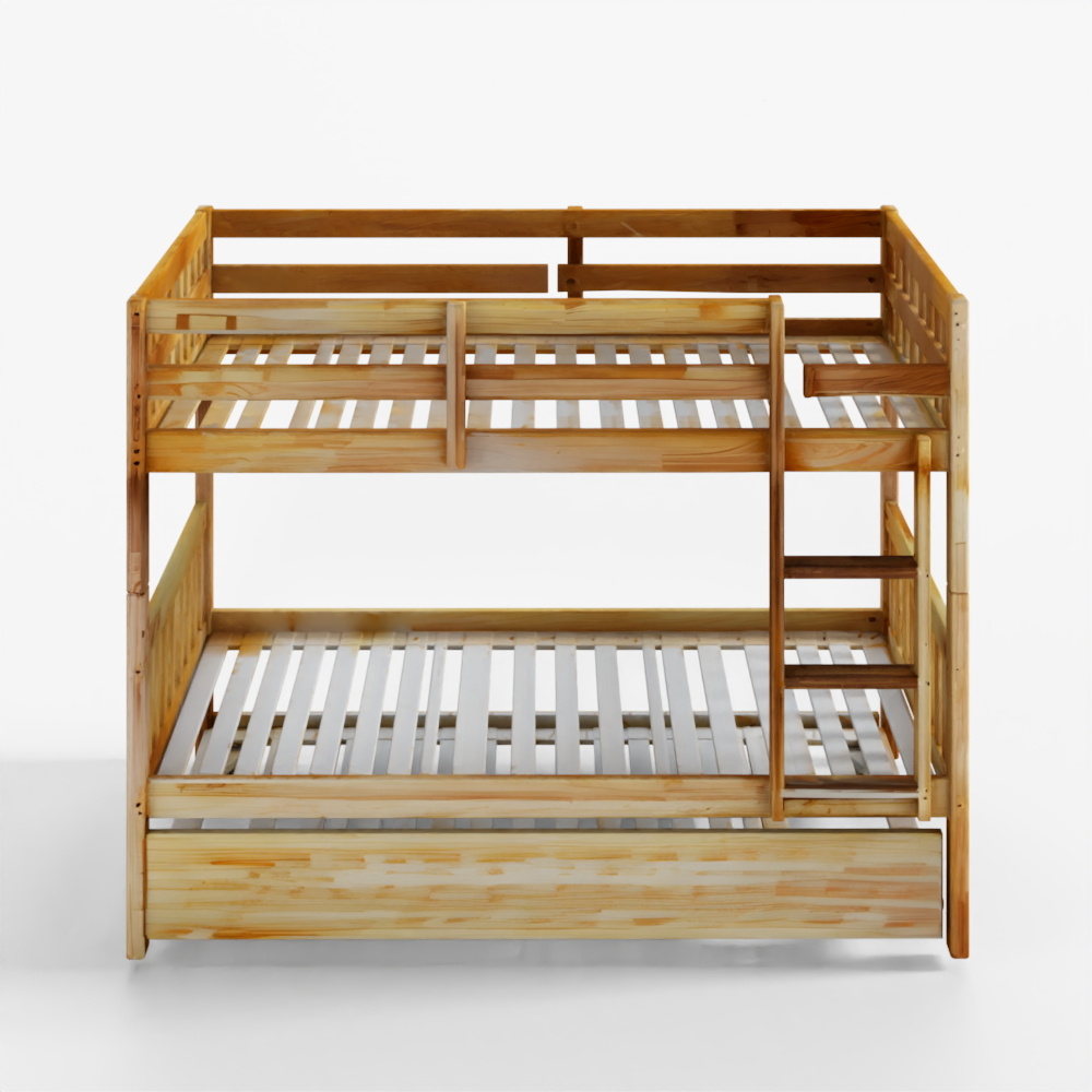 ウォーカーエジソン コンバーチブル ツインオーバーツイン 二段ベッド トランドル付き