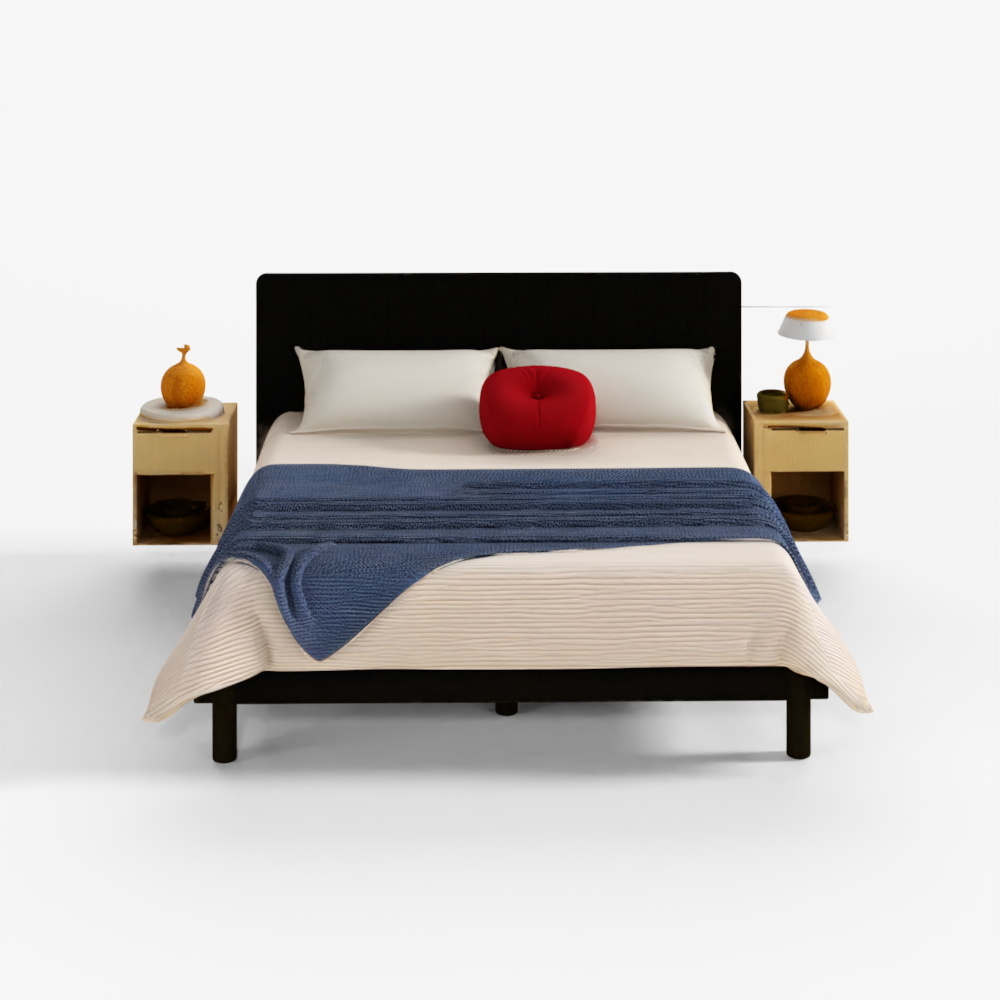 ウォーカーエジソン センチュリー モダン 無垢材ベッド