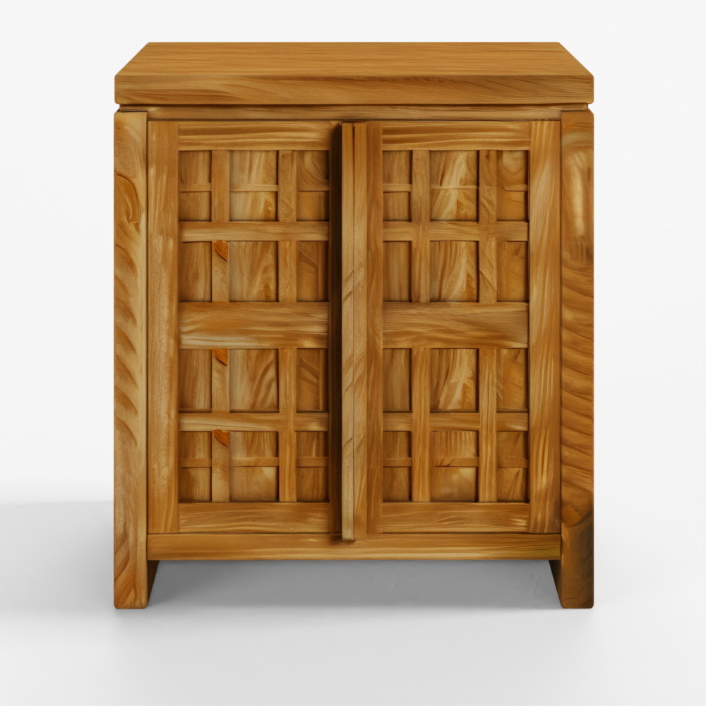 Walker Edison Booker Moderner Faltfenster Modularer Aufbewahrungsschrank