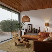 Living room | Earthbound Modern Retreat