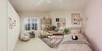 Bedroom Blush Studio Retreat